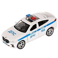 Технопарк: BMW X6 полиция 12 см белый
