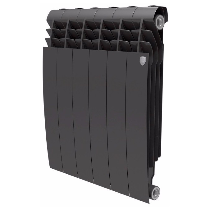 Радиатор биметаллический Royal Thermo BILINER 500\90 черные - фото 1 - id-p105055970