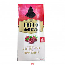 Шоколад  Choco de Reve МАЛИНА 100 г