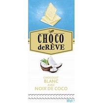 Шоколад Белый Choco de Reve с кокосом 100 г 100 г