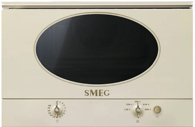 Микроволновая печь Smeg MP822NPO бежевый - фото 1 - id-p105079324