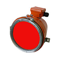 Взрывозащищённый ламповый светофор НСП43МТ-11-75 красный УХЛ1
