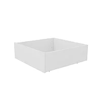 Ящик под кровать выкатной ОРИОН 60х60 см белый