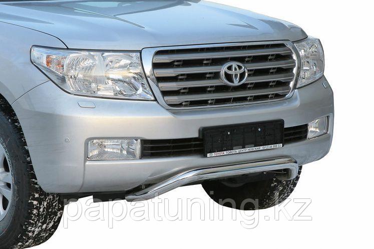 Защита переднего бампера d60 для Toyota Land Cruiser 200 2007-2012