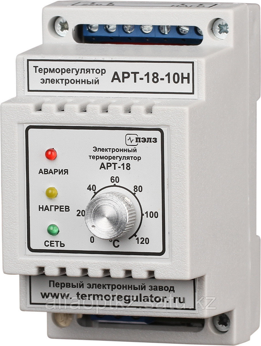 Терморегулятор АРТ-18-10 с датчиком KTY-81-110 2 кВт DIN - фото 1 - id-p63262656