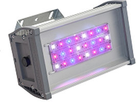 Светильник для основного освещения теплиц и досветки растений OPTIMA-F-055-220-50 (120)