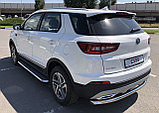Защита заднего бампера d60 ПапаТюнинг для Changan CS55 2018-, фото 4