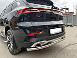 Защита заднего бампера d53 ПапаТюнинг для CheryExeed TXL 2020-, фото 2