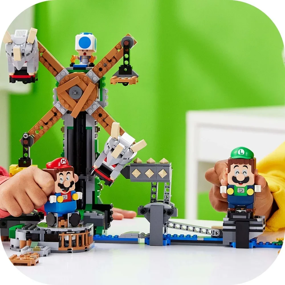 Lego 71390 Super Mario Дополнительный набор «Нокдаун резноров» - фото 7 - id-p105091584