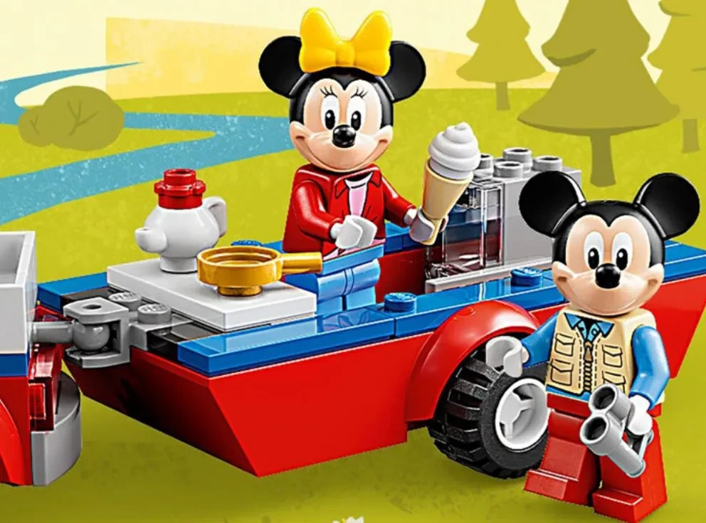 Lego 10777 Микки и Друзья Микки Маус и Минни Маус за городом