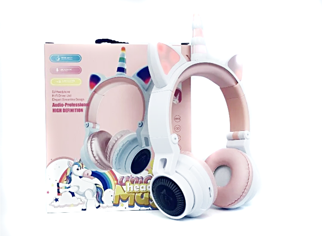 Детские Bluetooth-наушники Unicorn Headset Magic, накладные