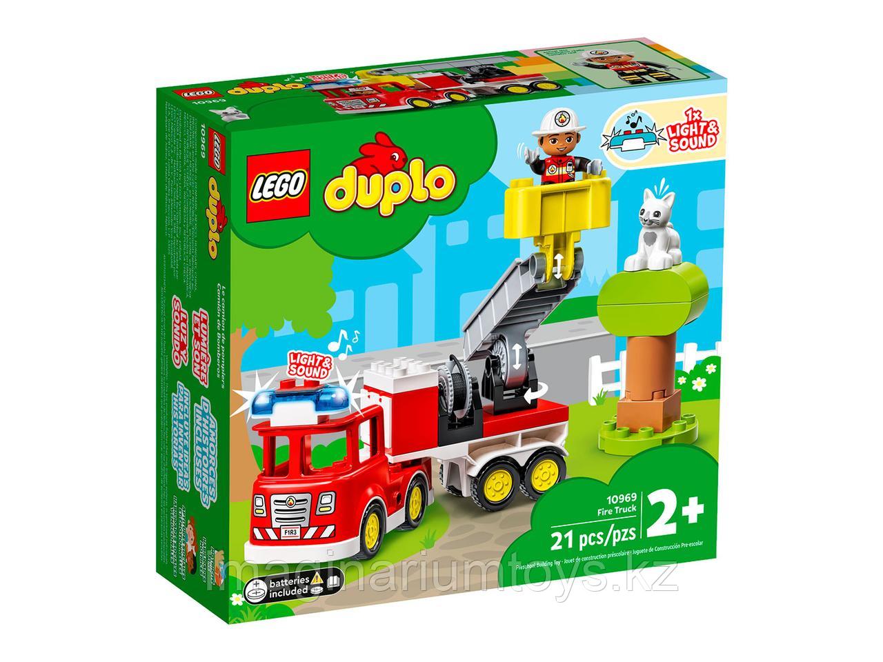 Конструктор LEGO Пожарная машина DUPLO 10969 - фото 3 - id-p105094800
