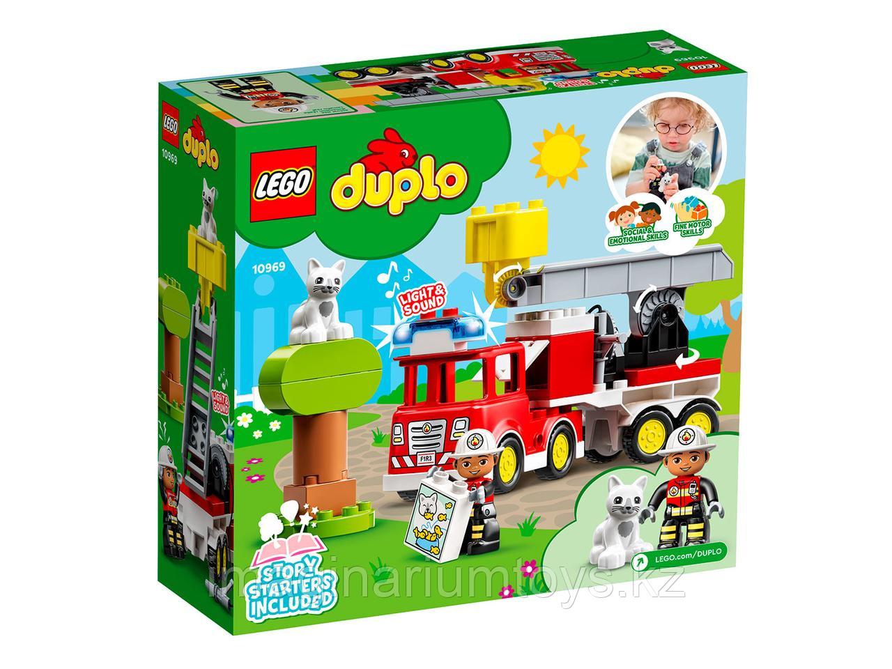 Конструктор LEGO Пожарная машина DUPLO 10969 - фото 6 - id-p105094800