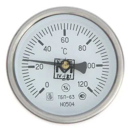 Термометр ТБП 63/50/Т3-(0-120)С - фото 1 - id-p105095369