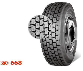 Автошина 315/80R22,5 20PR 156/150L Aonaite 668
