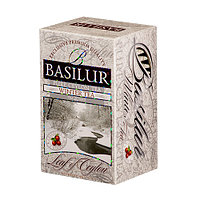 Чай чёрный пакетированный Basilur - Четыре сезона Зимний чай Winter tea, 20 пак