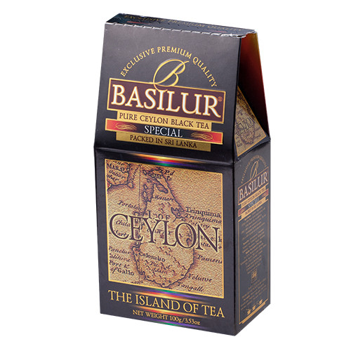 Чай черный листовой Basilur Special ,в коробке 100 г