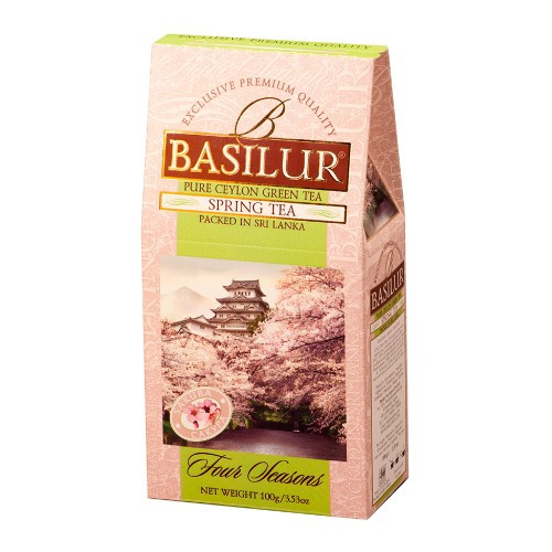 Чай зелёный рассыпной Basilur - Четыре сезона Весенний чай Spring Tea, 100 г