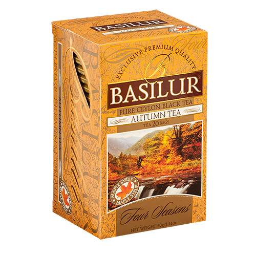 Чай чёрный пакетированный Basilur - Четыре сезона Осенний Чай Autumn Tea, 20 пак