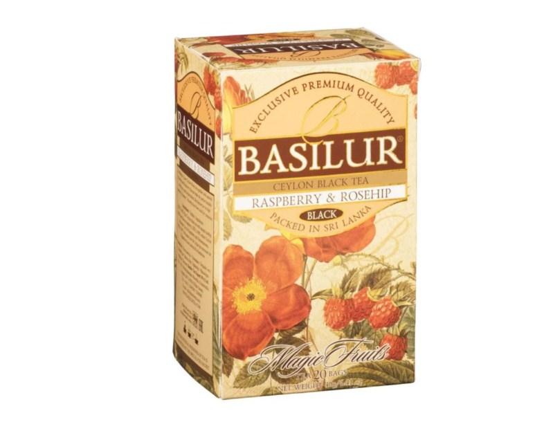Чай листовой пакетированный Basilur - Малина и шиповник, 20 пак