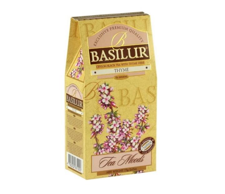 Чай черный листовой Basilur - Чабрец, в коробке 75 г