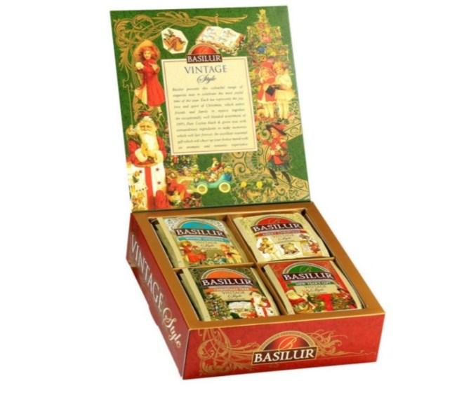 Чай Basilur - Винтаж ассорти, в коробке 40 пакетиков
