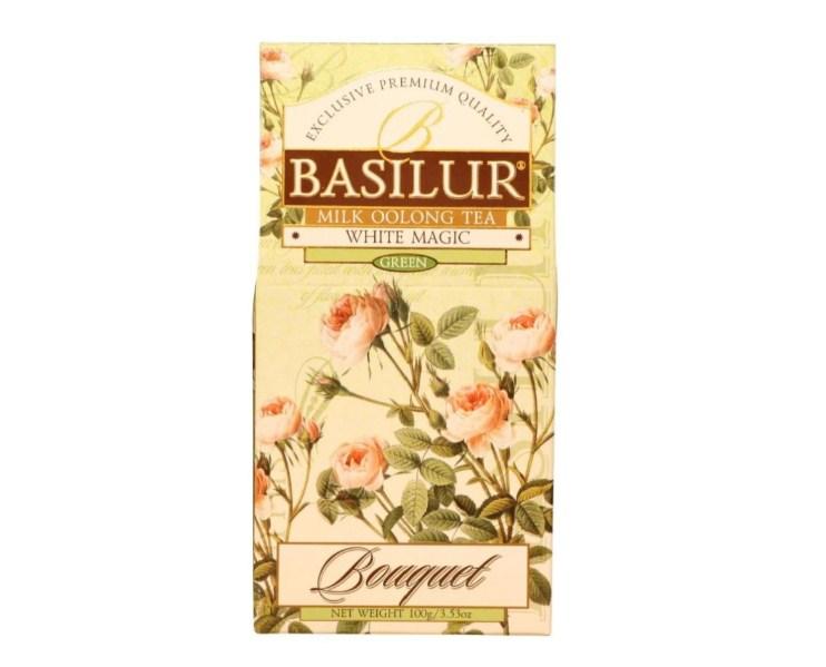 Чай зеленый листовой Basilur - Milk Oolong, в коробке 100 г