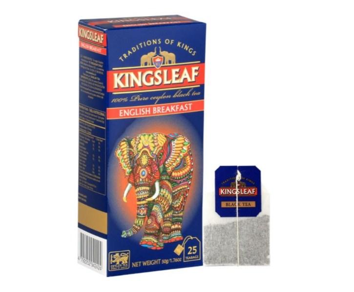 Чай черный Kingsleaf - English Breakfast, в коробке 25 пакетиков