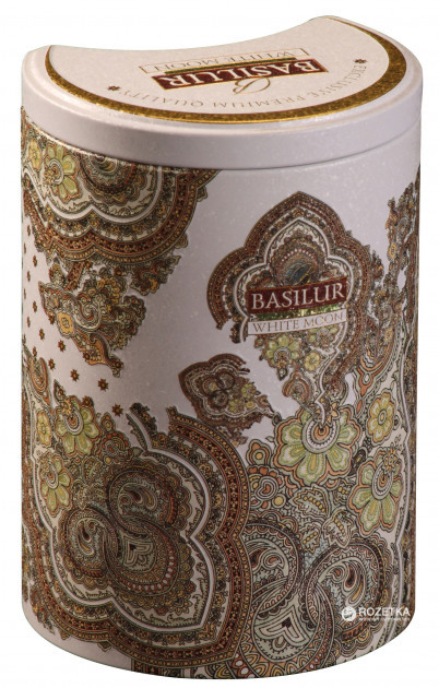 Чай зелёный рассыпной Basilu - Восточная коллекция Белая луна White Moon, 100 г