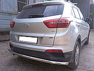 Защита заднего бампера d60 ПапаТюнинг для Hyundai Creta 2016-2021