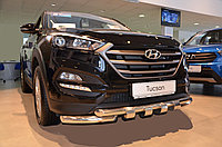 Защита переднего бампера G d60/60 ПапаТюнинг для Hyundai Tucson 2018-2021