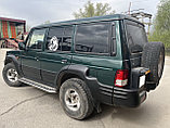 Пороги с накладным листом d53 ПапаТюнинг для Hyundai Galloper 1995-2003, фото 4