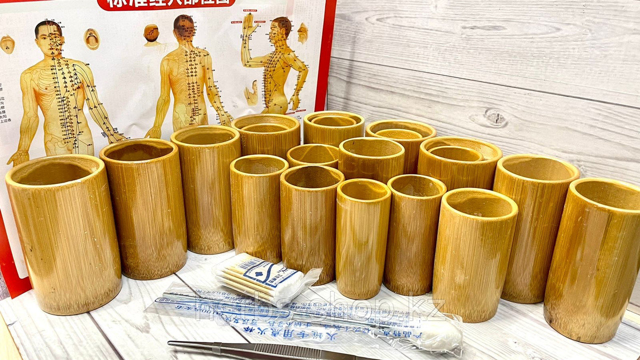 Бамбуковые вакуумные банки