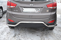 Защита заднего бампера волна d53 ПапаТюнинг для Hyundai IX 35 2010-2015