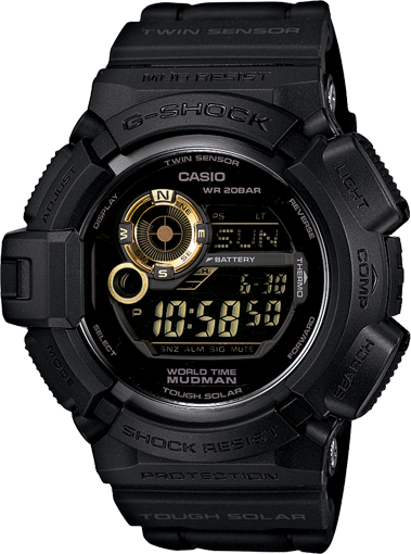Часы Casio G-Shock G-9300GB-1DR - фото 1 - id-p105097928