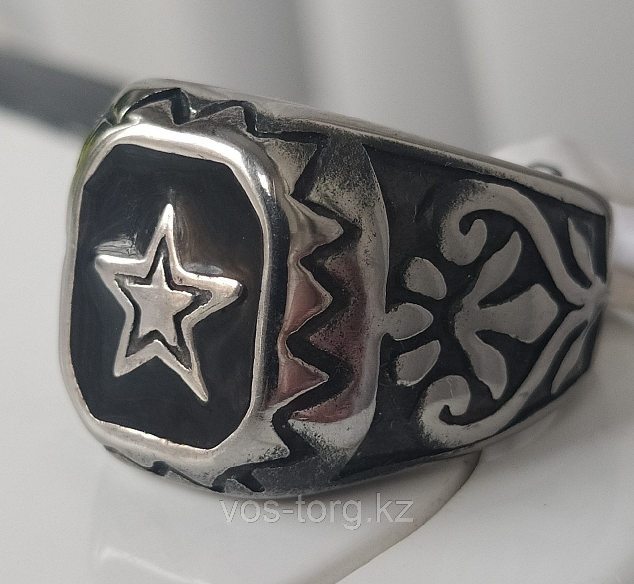 Перстень-печатка "Звезда"