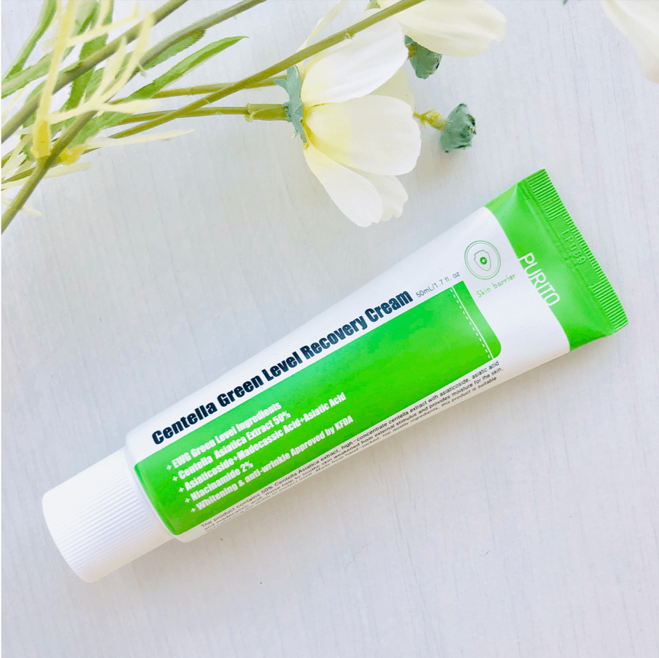 Успокаивающий крем для восстановления кожи с центеллой Purito Centella Green Level Recovery Cream