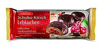 Бисквит в шоколаде Schoko Kirsche Lebkuchen с начинкой ВИШНЯ 200гр. /Германия/