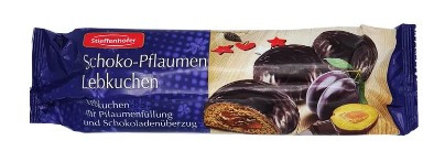 Бисквит  в шоколаде Schoko Kirsche Lebkuchen  с начинкой СЛИВА 200гр. /Германия/
