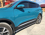 Защита штатного порога труба d60 ПапаТюнинг для Chery Tiggo 7 Pro 2021 -, фото 4