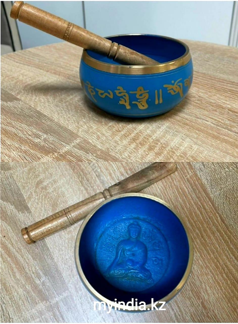 Поющая чаша диаметр 10,5 см, стик (резонатор)