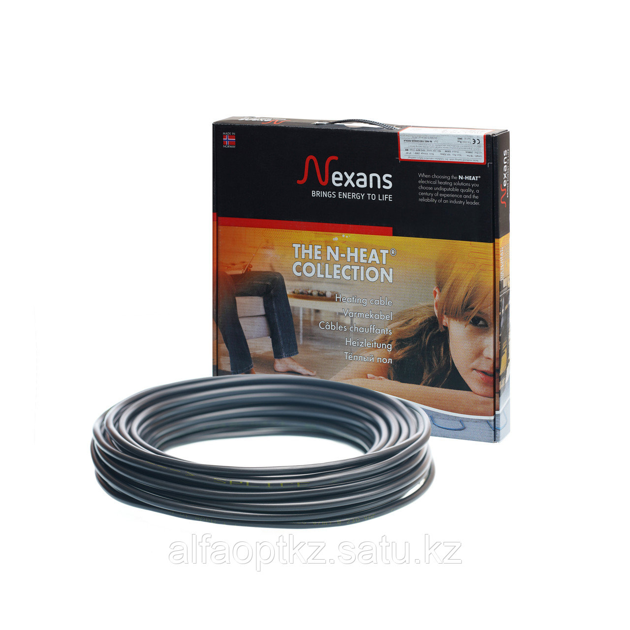 Комплект одножильного нагревательного кабеля с алюминиевым экраном (156,0 п.м.) TXLP/1 2600/17 - фото 1 - id-p81774189