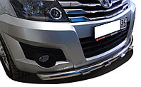 Защита переднего бампера с зубьями d60 ПапаТюнинг для Great Wall Hover H3 2009-2014