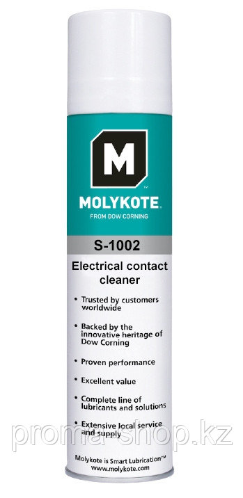 MOLYKOTE S-1002 SPRAY 400 МЛ. Очиститель контактов - фото 1 - id-p105102873