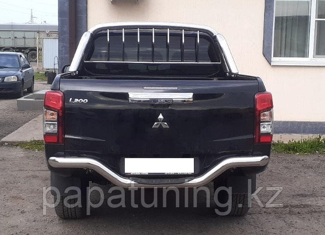 Защитные дуги d76/16 ПапаТюнинг для Mitsubishi L200 2015-2019 - фото 2 - id-p105047852