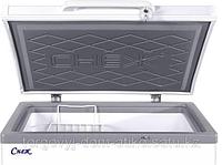 Морозильный ларь МЛК- 350 корпус серый верх серый