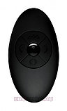 XR Brands Silicone Vibrating & Squirming Plug with Remote Control - Вибромассажер с функцией волн, 19.5х4.5 см, фото 4