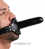 Кляп со страпоном Ride Me Mouth, 12 см - Strict Leather (только доставка), фото 4