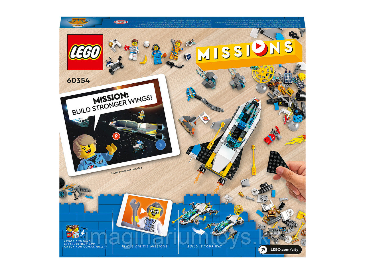 Конструктор LEGO City Космическая миссия для исследования Марса ЛЕГО Город - фото 6 - id-p105137352