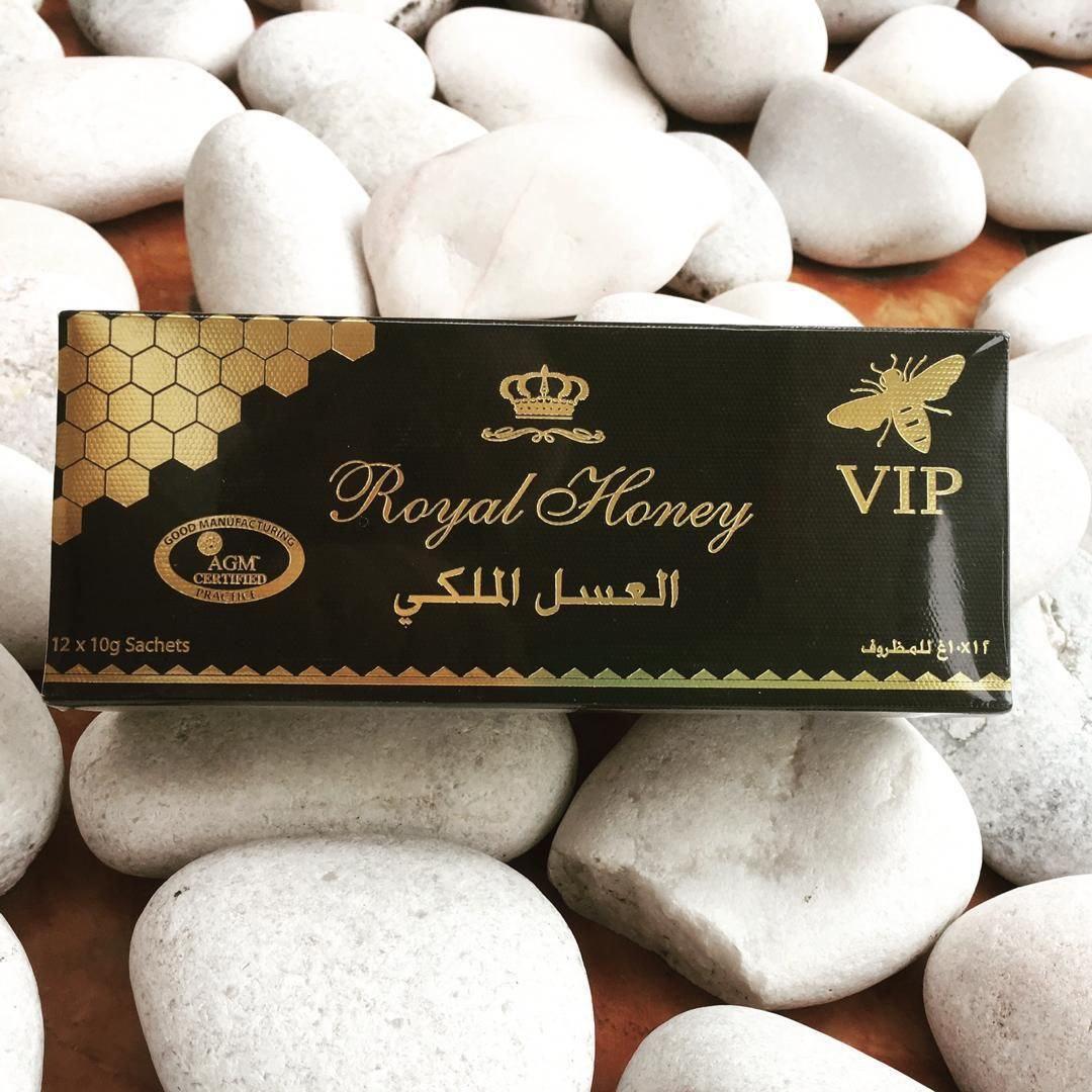 Королевский мед Royal Honey Vip (12x10 г, Малайзия). Для потенции, эрекции, при простатите